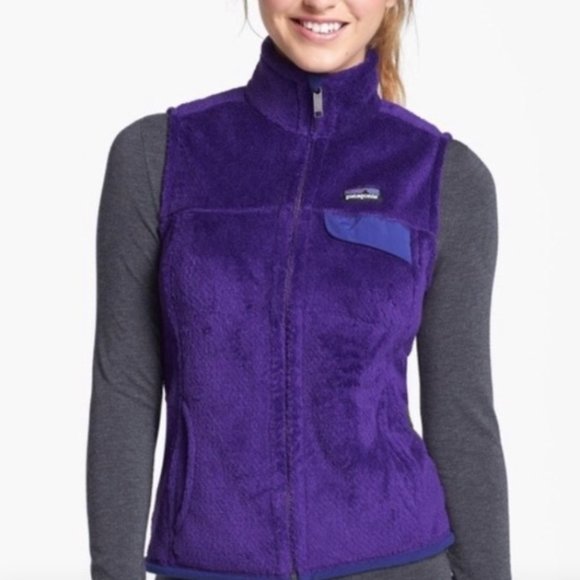 Patagonia Jackets & Blazers - PATAGONIA Re-Tool Fleece Vest, Purple, Medium
